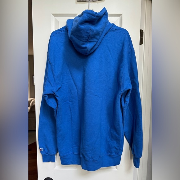 Champion Blue Sweatshirt Hoodie - Picture 2 of 4